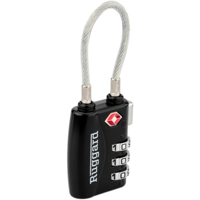 Ruggard TPL-A3CB 3-Dial Combination TSA Lock Black